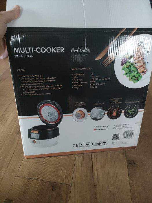 Multi cooker paul caltier pr 22