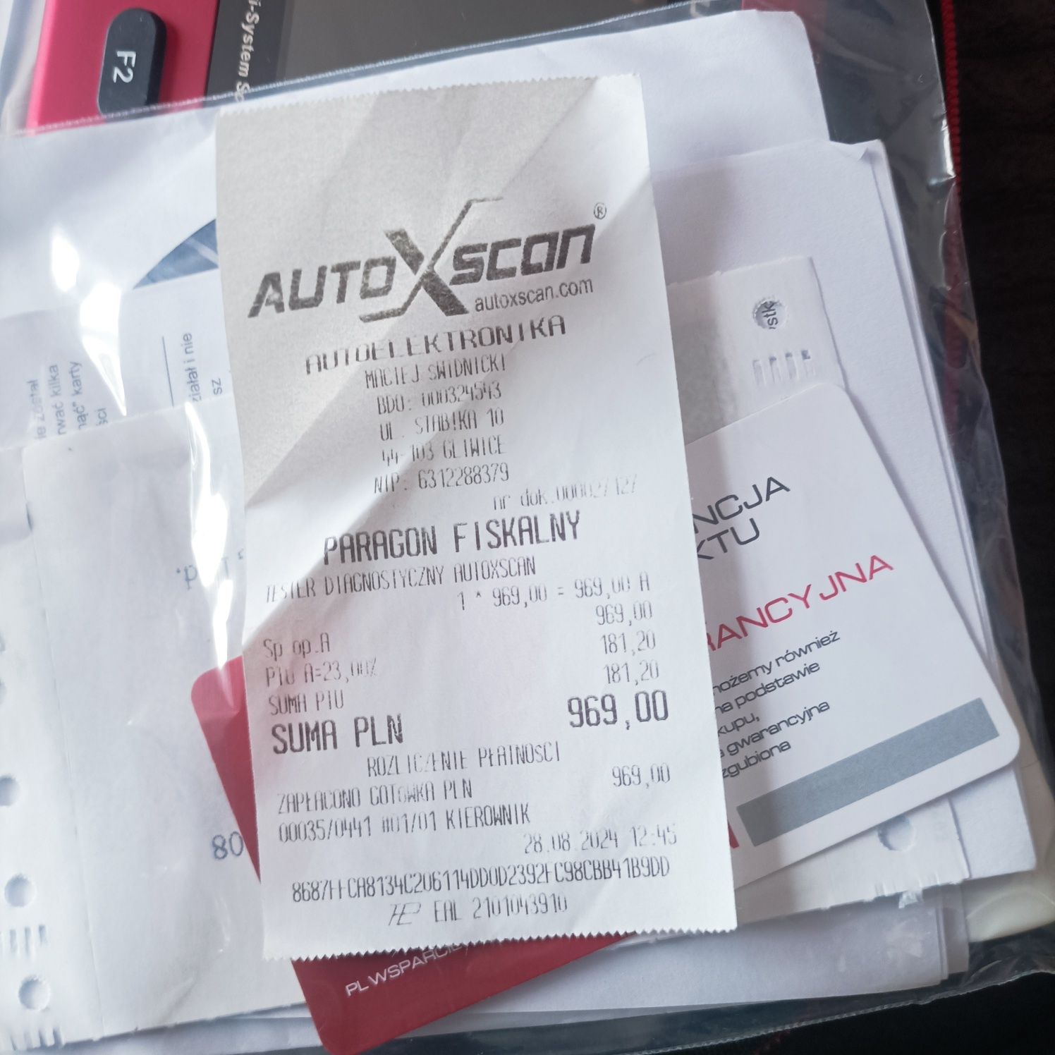 Autoxscan rs 820 Renault Dacia