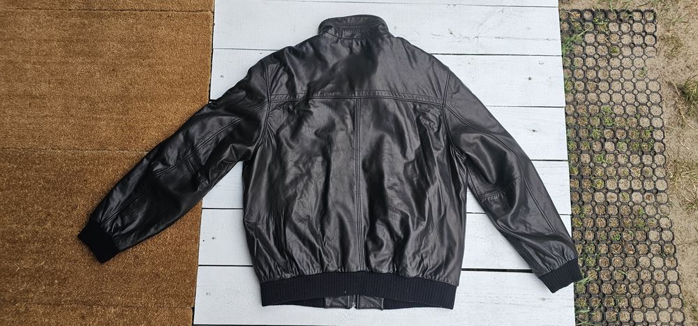 Pierre Cardin męska kurtka skórzana rozmiar 56 stan bardzo dobry