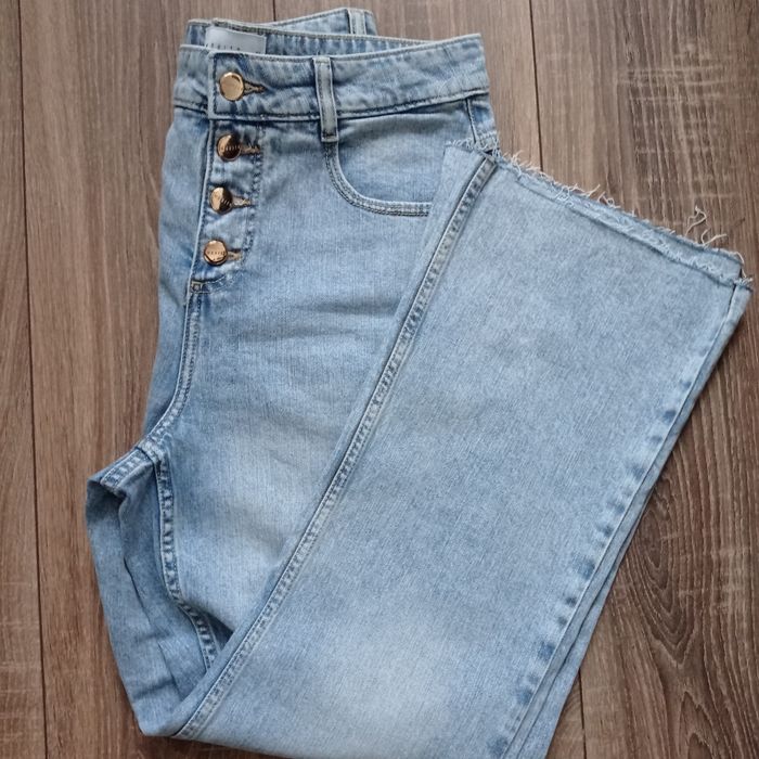 MOHITO dżinsy damskie szeroka nogawka 40 jak nowe