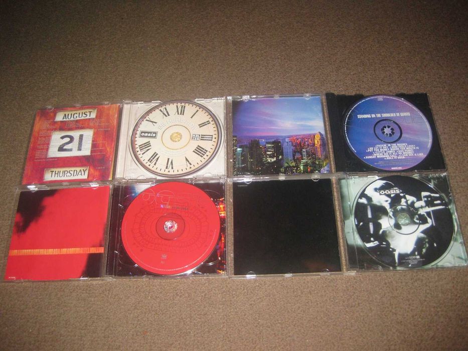 4 CDs dos "Oasis" Portes Grátis!