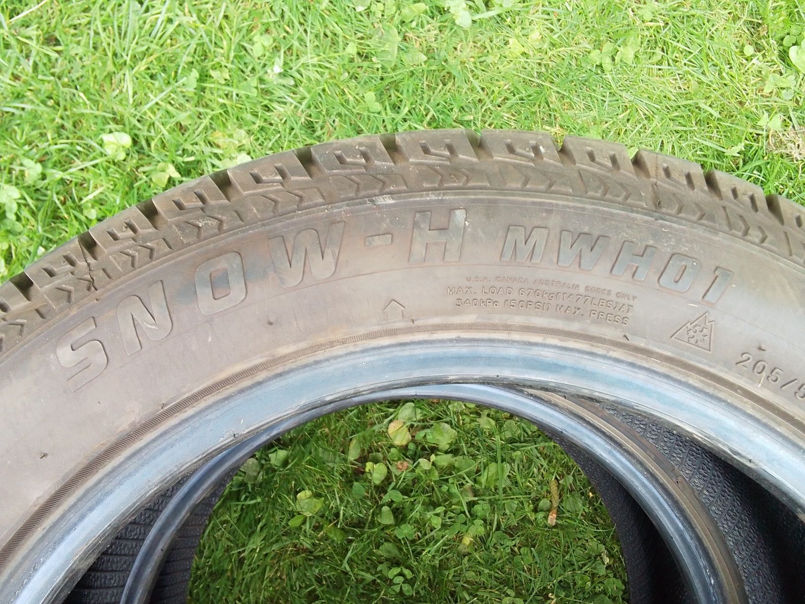 2 Opony zimowe 205/55r16 DYNAMO 2024r 8mm