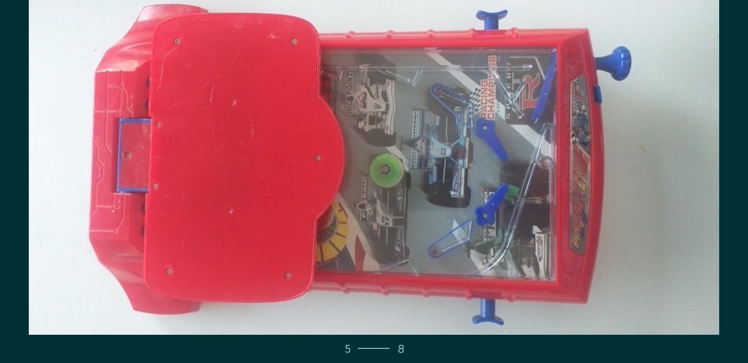 Fliper, Pinball, Racing F1, gra dla dzieci,wyścigi, autka, auta,