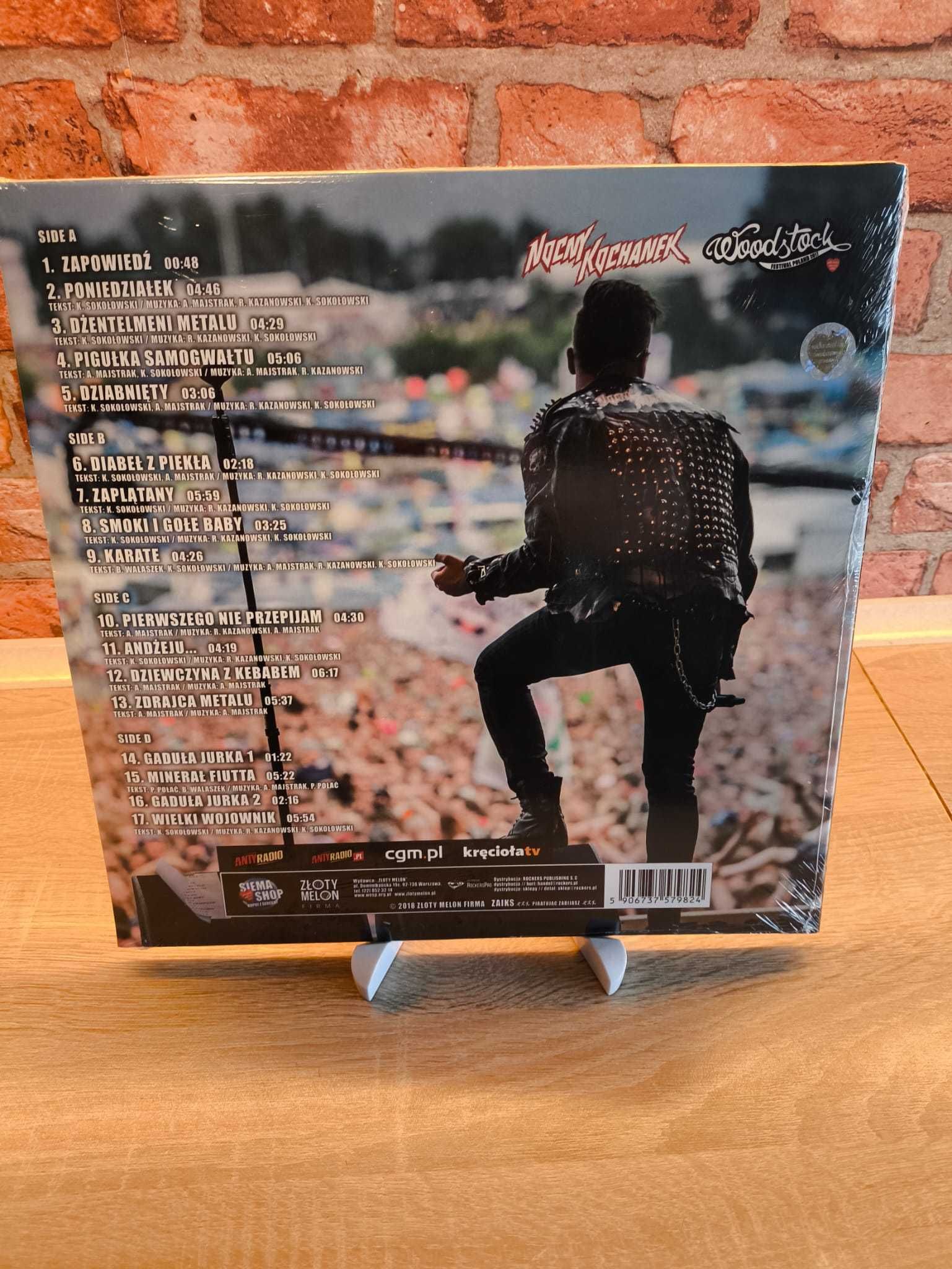 Nocny Kochanek - Live Przystanek Woodstock 2017 (winyl, 2x LP black)