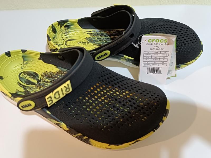 Сабо крокс мужские crocs literide 360 clog м8w10/41-42 .