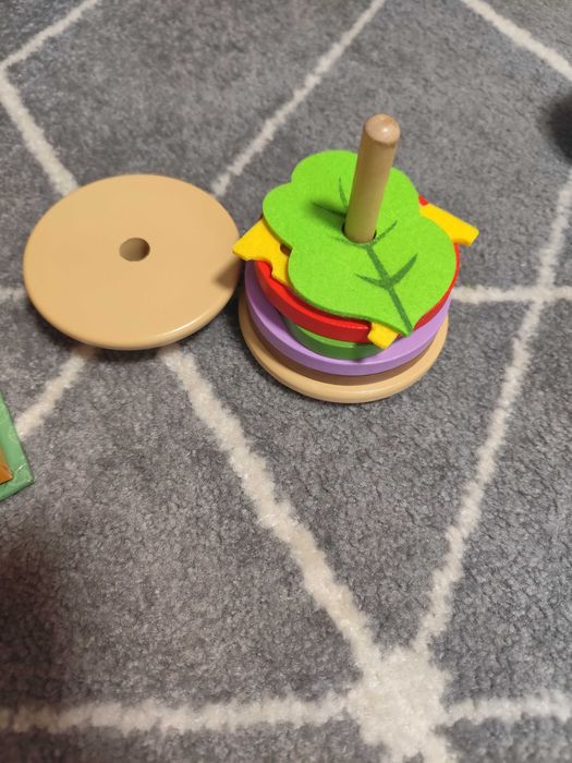 Kuchnia drewniana z dźwiękiem i światełkami