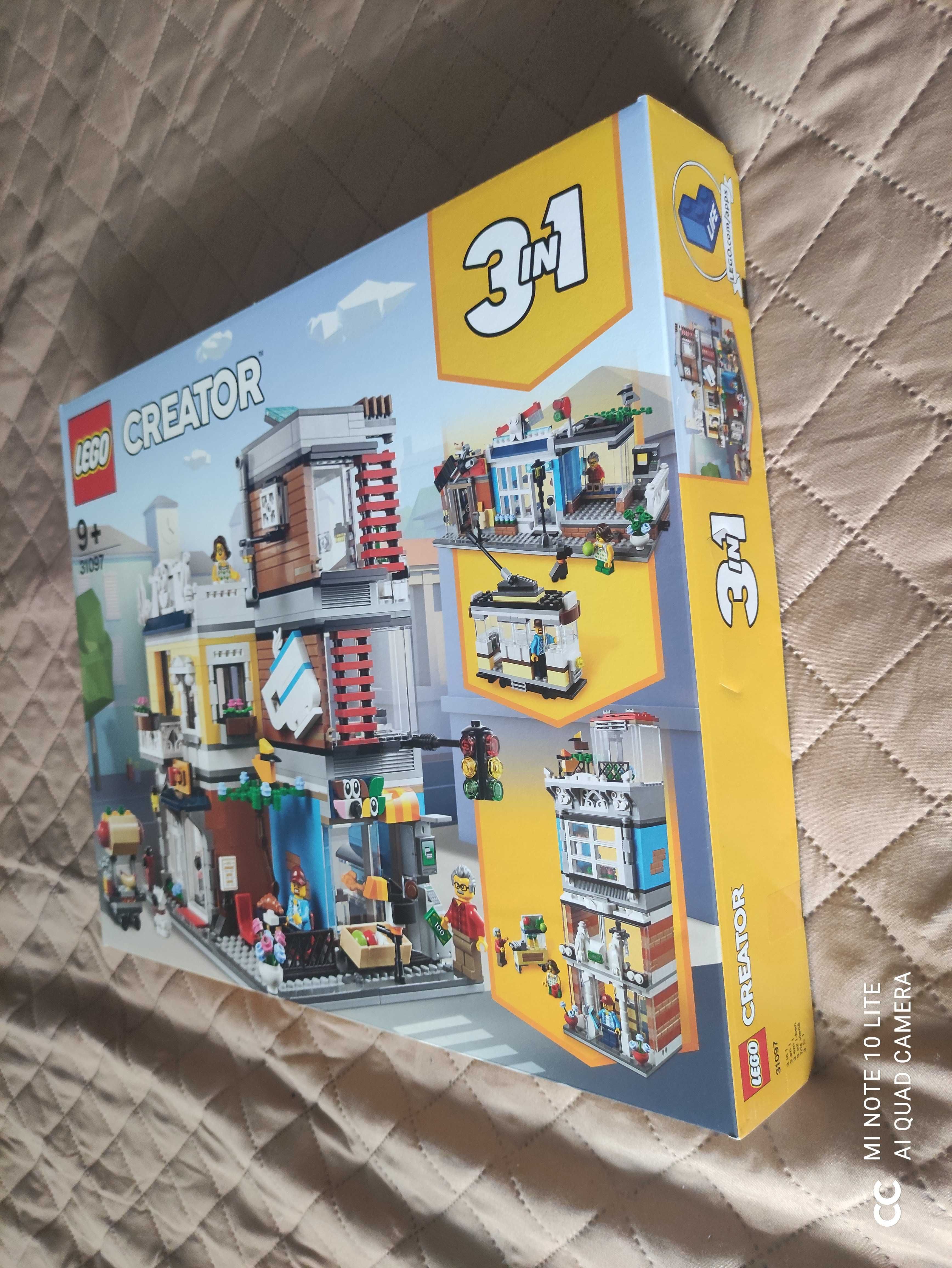 Klocki LEGO Creator 3 w 1 31097 - Sklep zoologiczny i kawiarenka