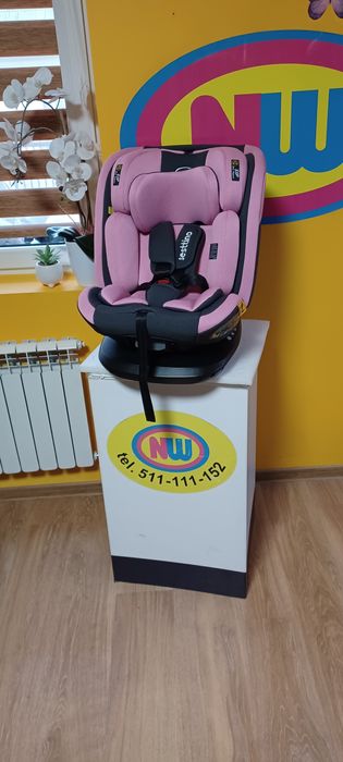 Nowy fotelik samochodowy obrotowy do 150 cm I SIZE