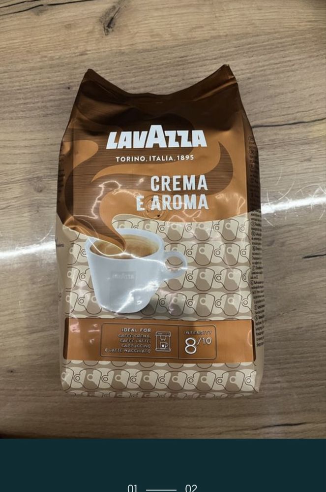 Niemiecka lavazza crema x2