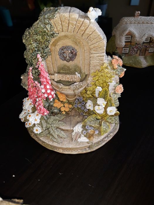 Coleção rara 8 miniaturas Liliput Lane Cottage tipico inglês