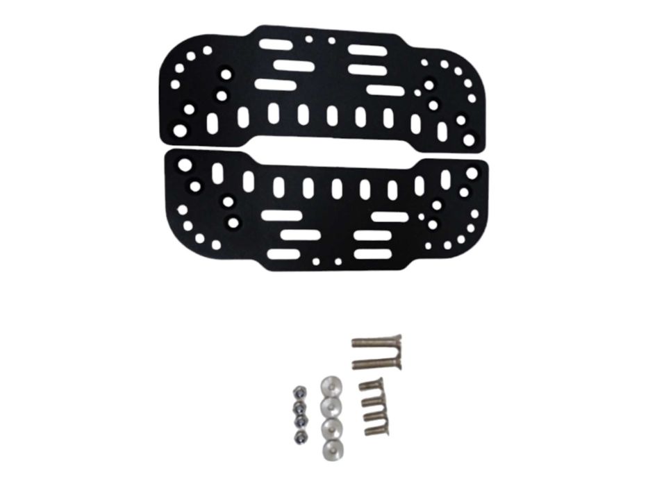 Kufry aluminiowe komplet 3szt + stelaże do BMW R1250 R1200 CRF1100