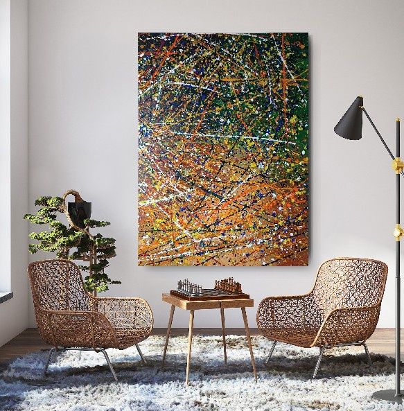 Obraz abstrakcja duży format