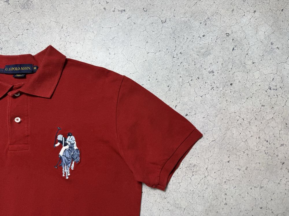 Мужская Футболка Поло Polo Ralph Lauren US Polo ASSN #3 Размер M