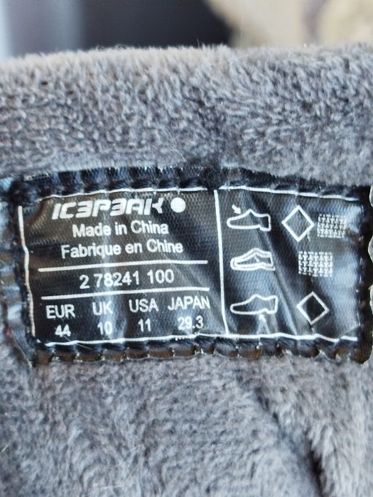 Трекінгові ботинки Icepeak, 45р.