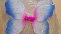Skrzydełka wróżki motyla niebiesko Różowe