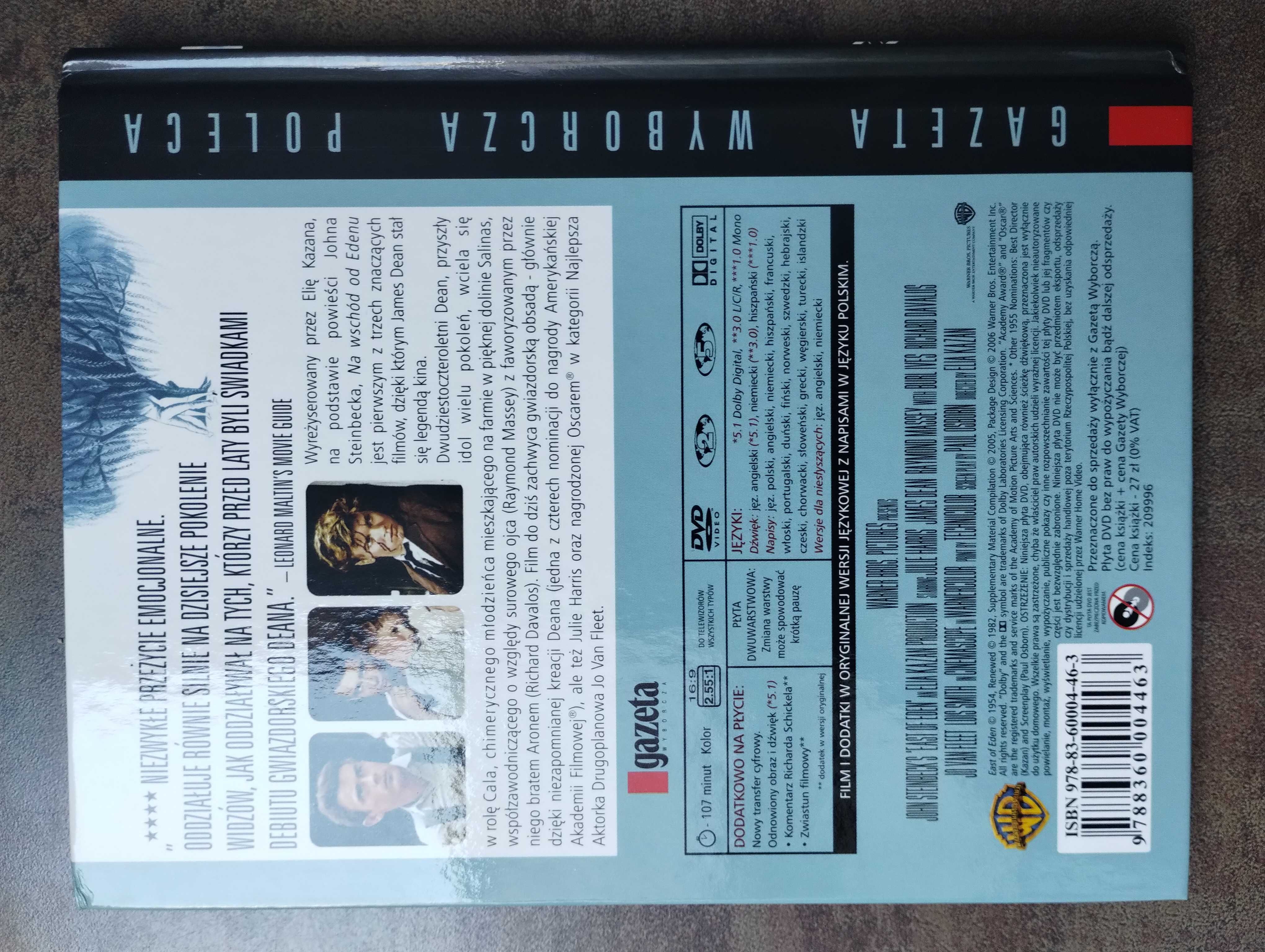 film 14 - Na wschód od Edenu - dvd