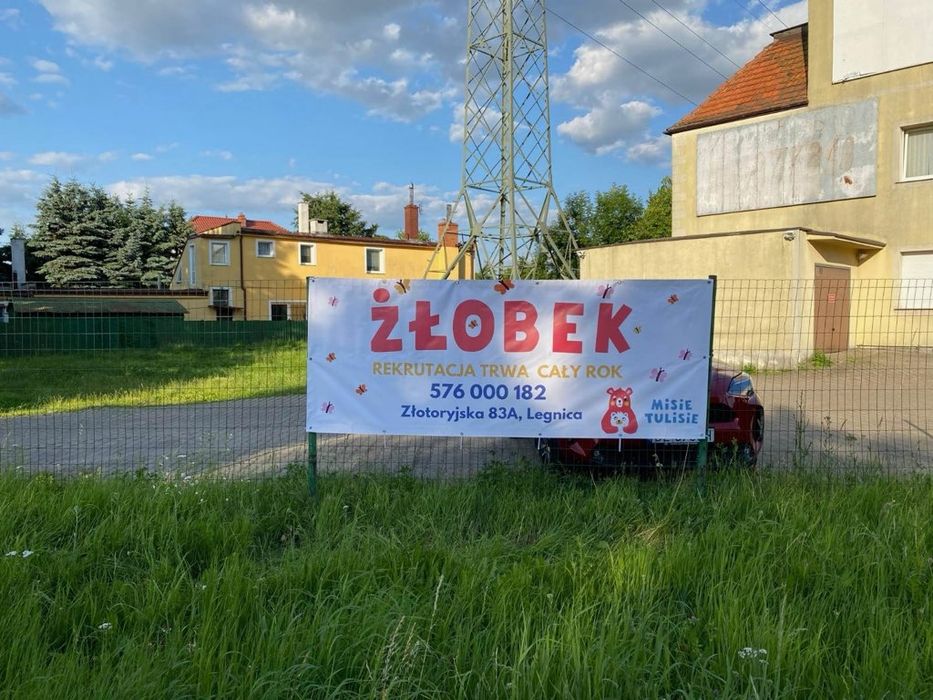 Miejsce na reklamę Legnica - BILBORD - tablica reklamowa - BANER.