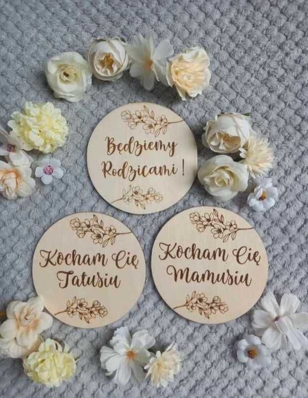 Tabliczki do zdjęć dla rodziców