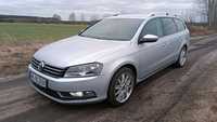 Volkswagen Passat B7 TDI Nawigacja, Parktroniki, Skóra, Alufelgi