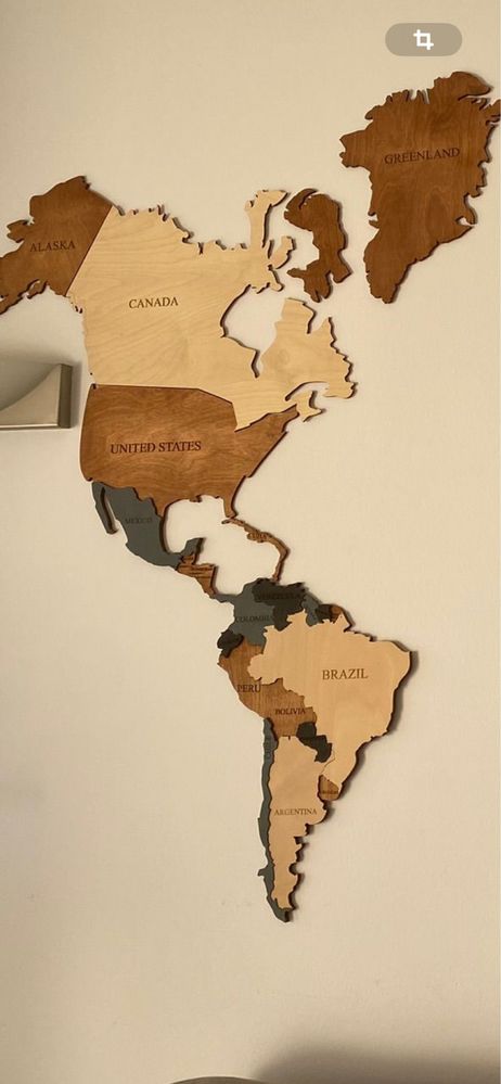 Mapa mundi quadro