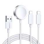 Kabel 3 w 1 Joyroom S-IW007 magnetyczna ładowarka USB-A - Lightning 1.