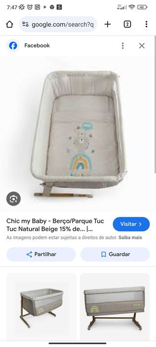 Berço tuc tuc pouco uso baixa preço