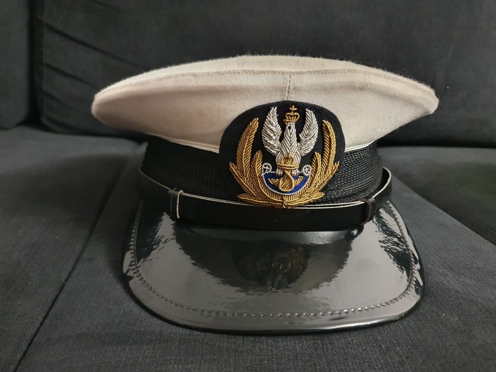 Czapka garnizonowa Marynarki Wojennej rozmiar 56 Marynarka Wojenna