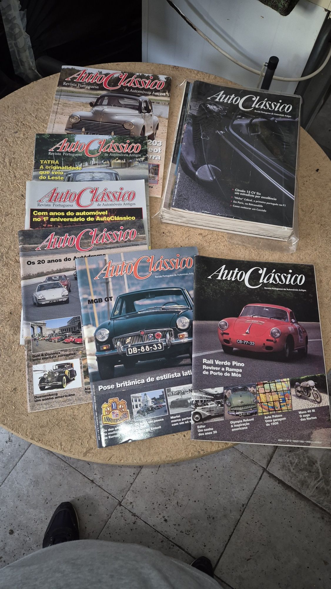 Revistas de automóveis clássicos