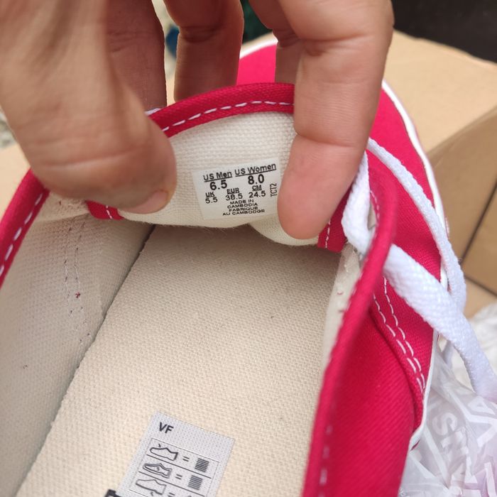 Vans vermelho 38.5