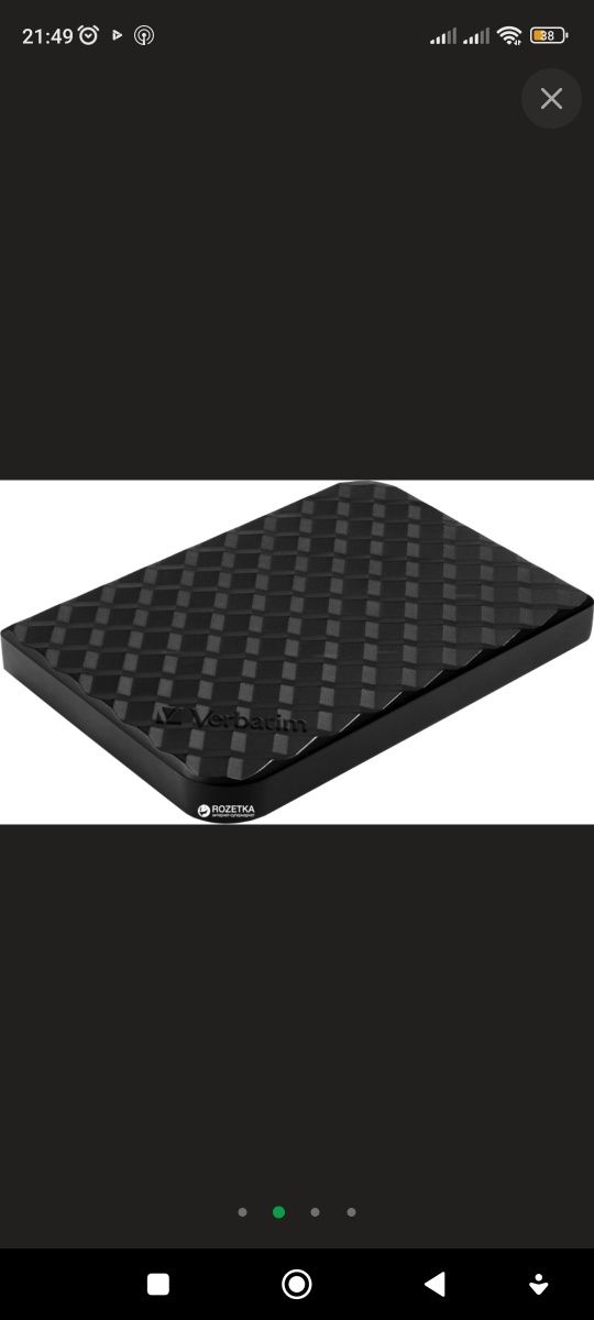 Жёсткий диск Verbatim Stor Go 2 TB