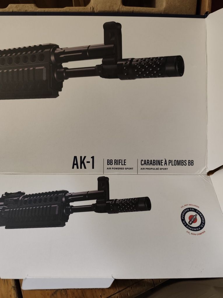 Carabina Airsoft  AK-1 Crosman Automática / Semi Automatica 4.5mm