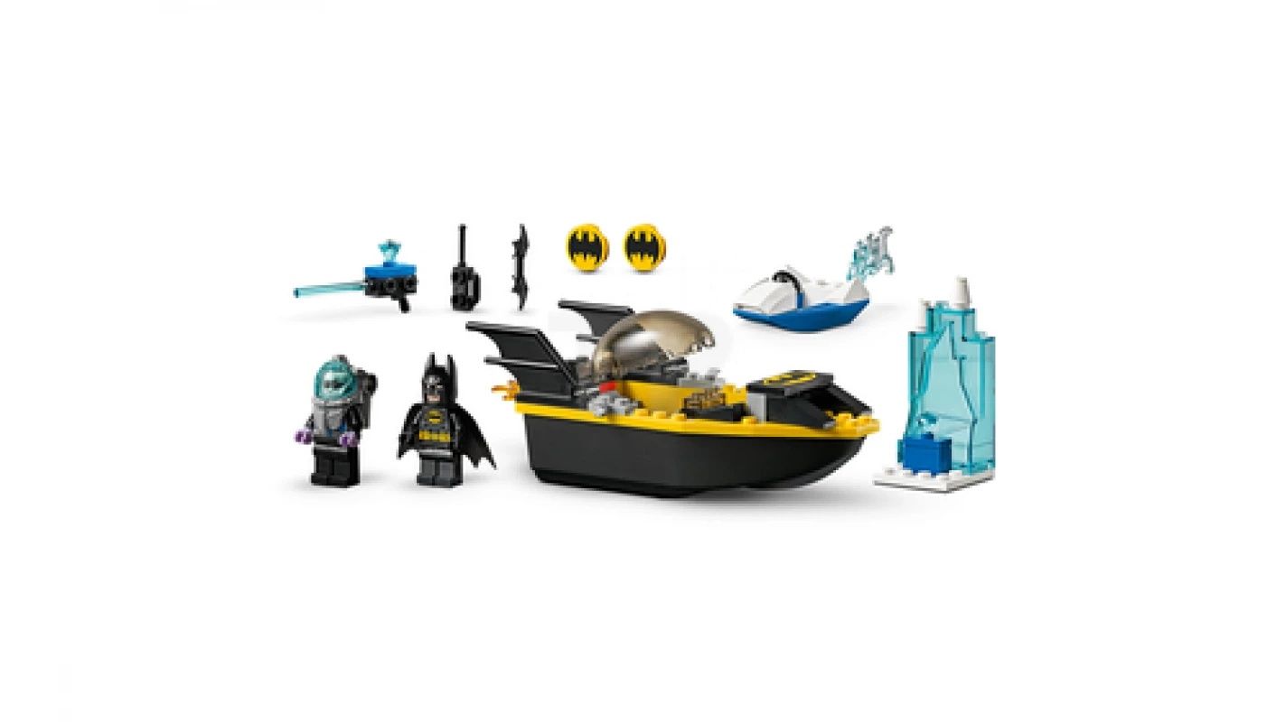 LEGO® 10737 Juniors - Batman kontra Mr. Freeze kompletny z instrukcją
