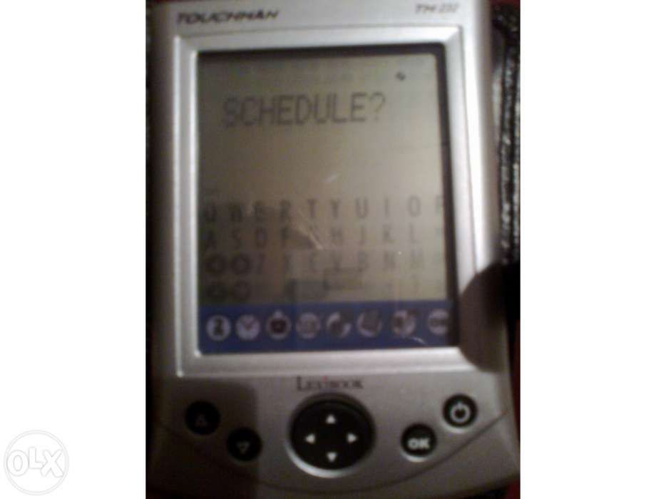 Assistente pessoal touch screen