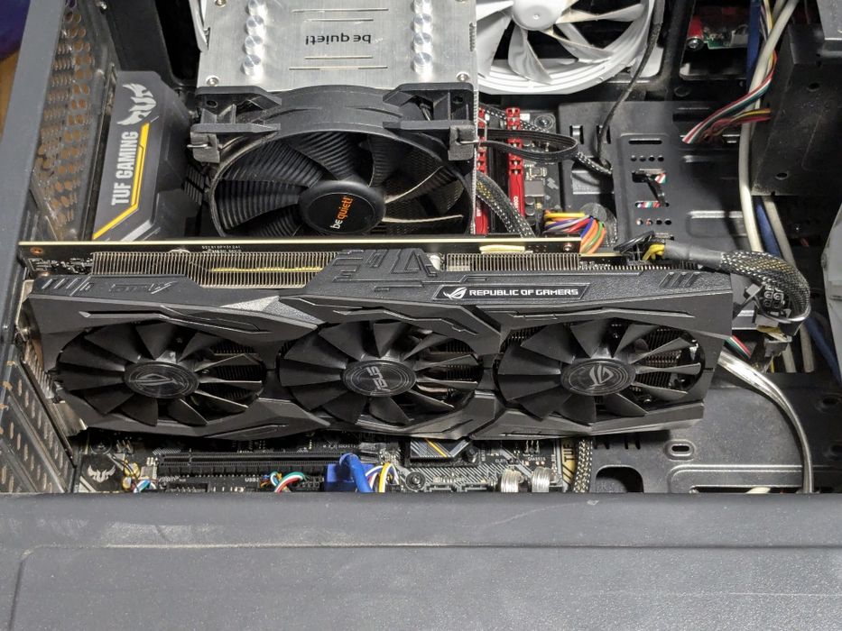 Відеокарта Nvidia asus rog strix GTX 1066