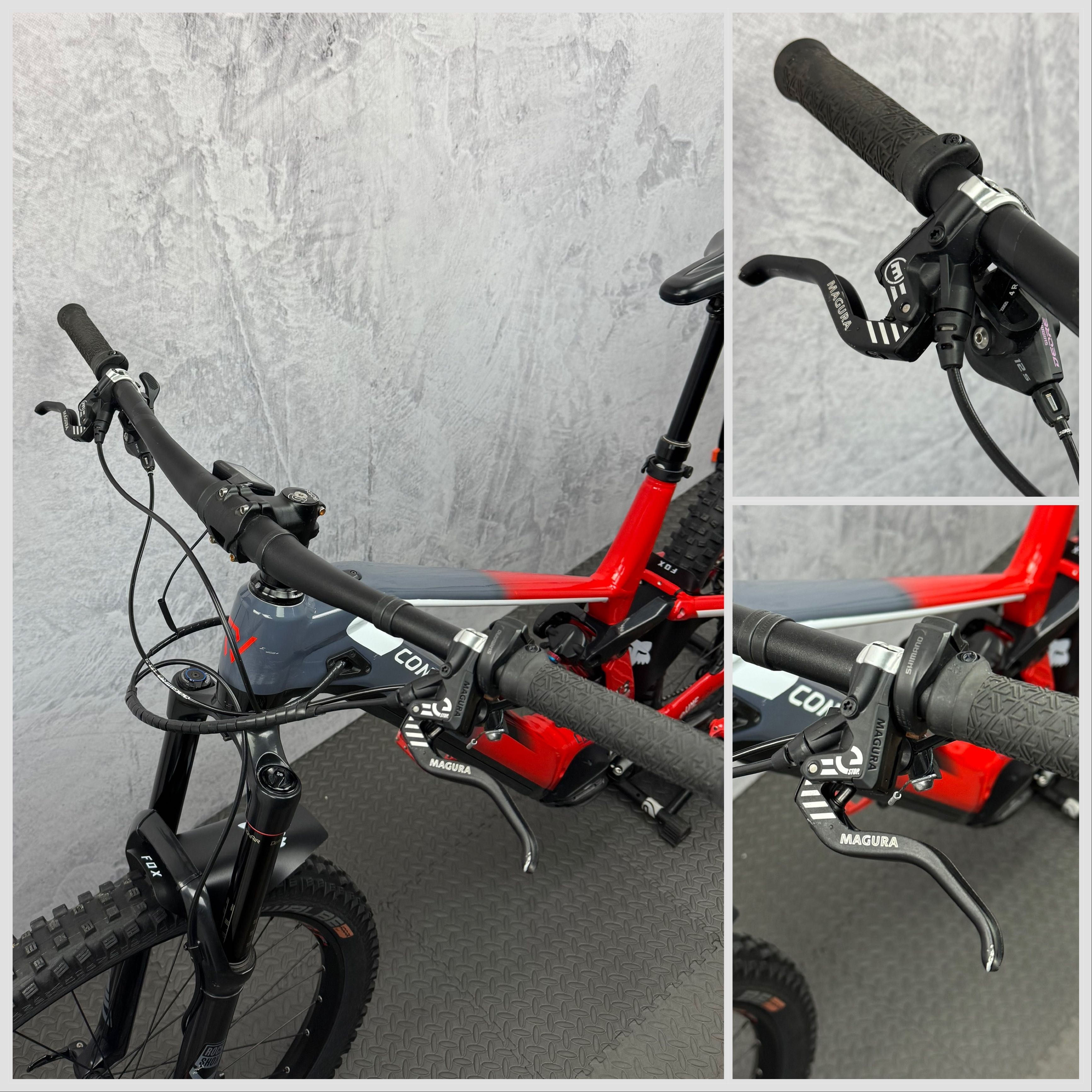 Rower Elektryczny MTB 29 Full Conway EWME 429 EP8 630Wh Lyrik 160, FOX
