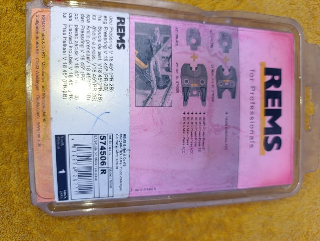 Rems Mini Szczęka Zaciskowa V18