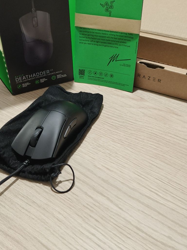 Mysz Razer Deathadder V3 8000Hz