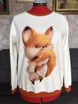 Bluza damska „Rudy lis”