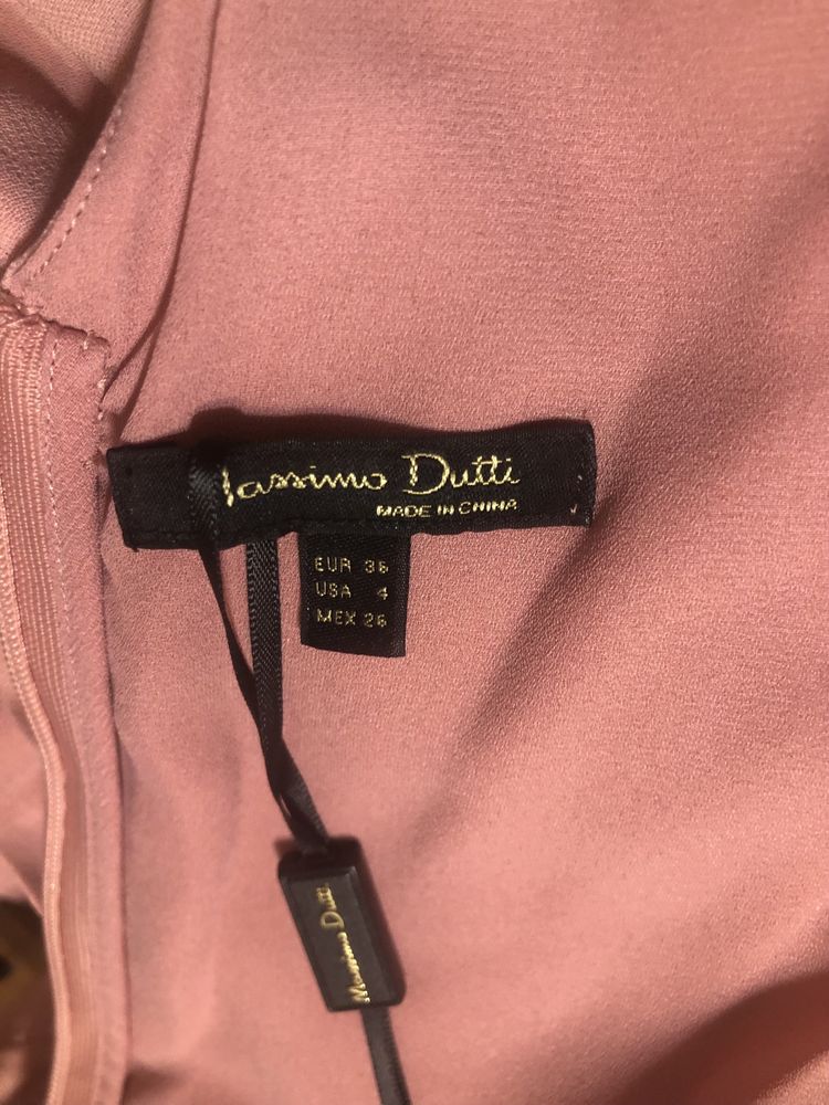 Massimo dutti pink jumpsuit