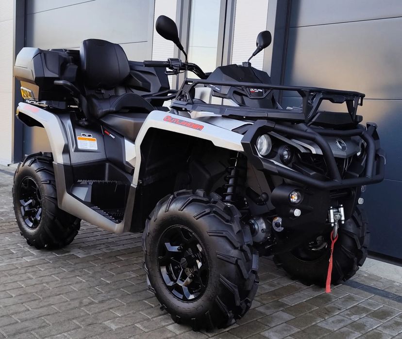 Can-Am Outlander 650 MAX PRO, KUFER, GRZANE MANETKI, T3B, 1170km, idealny, doposażony!