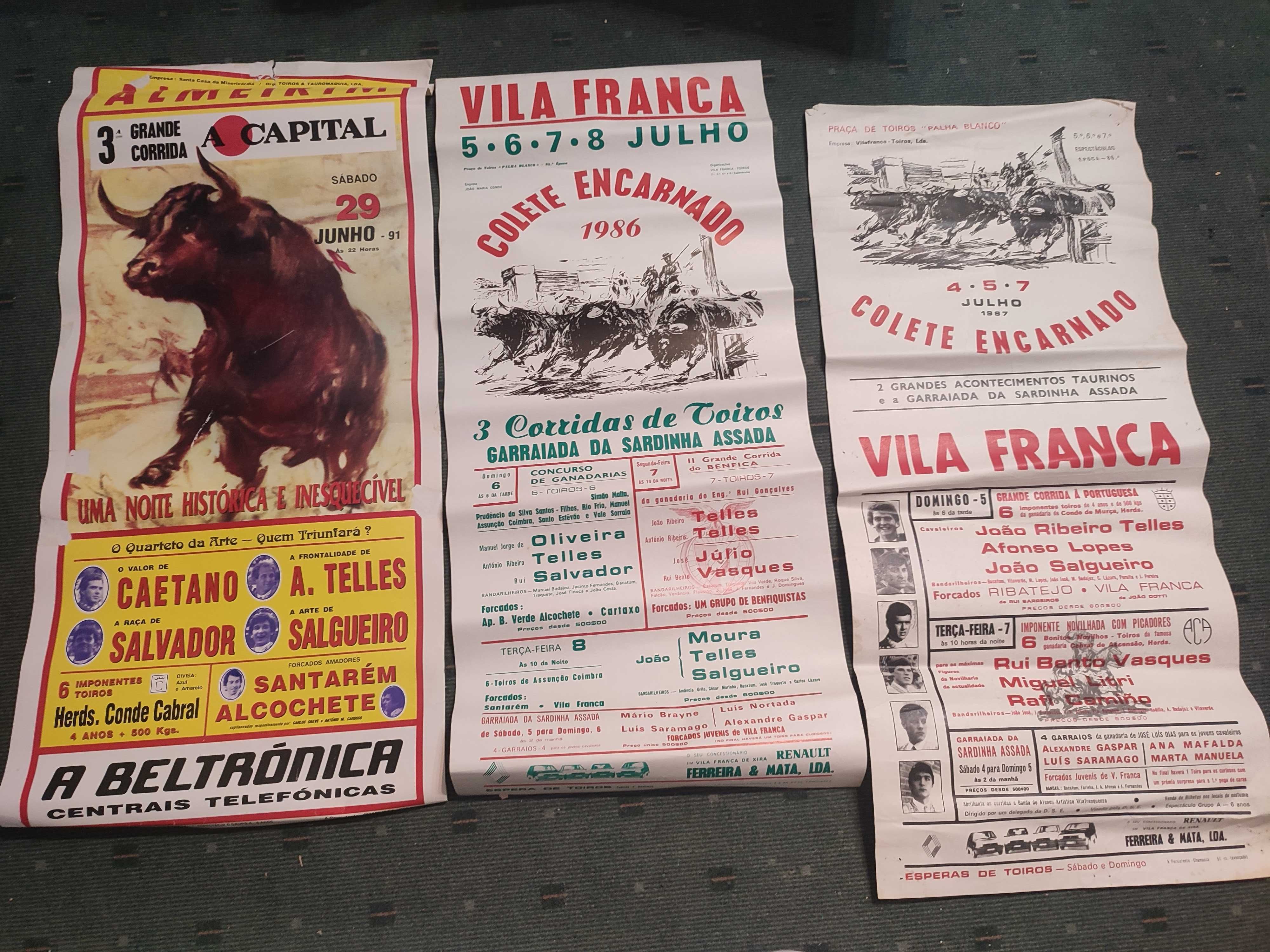 Cartazes Tauromaquia - Cada 5 €