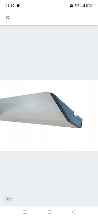 Łata tynkarska trapezowa 120 cm Schedpol T120