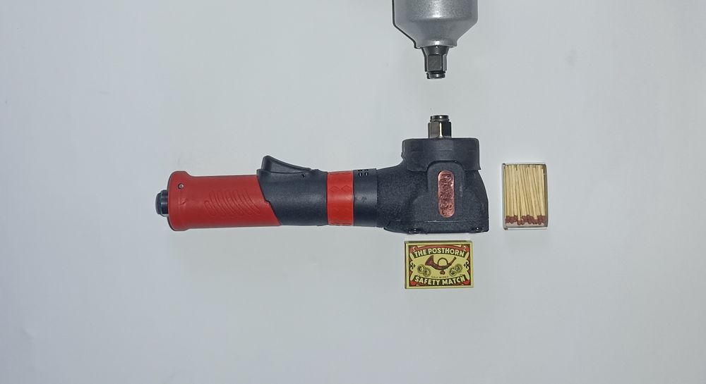 Мини Гайковерт ударный пневмо для работы в труднодоступных местах