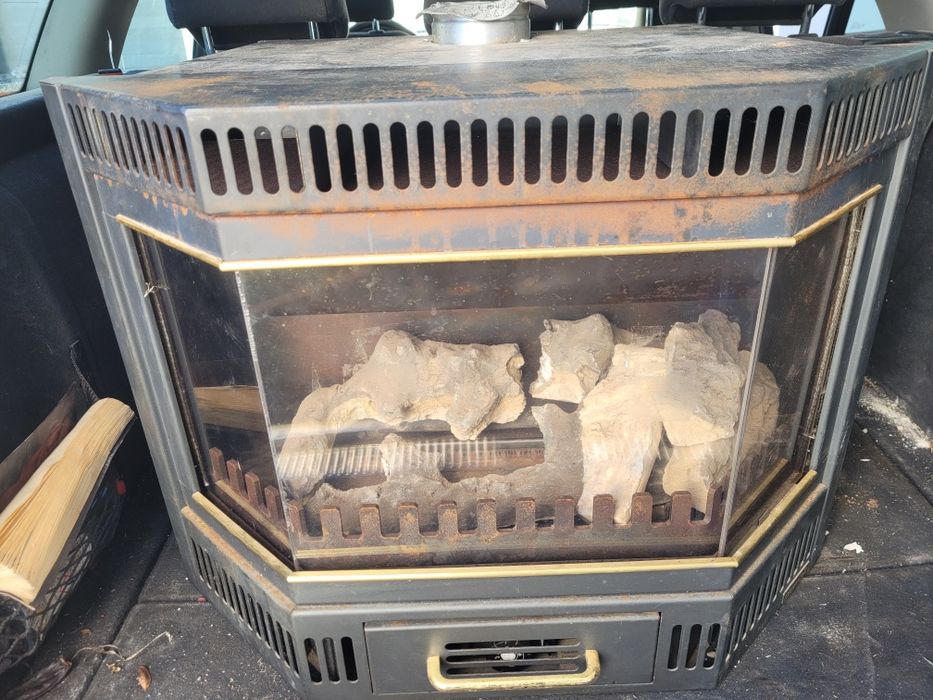 Lareira a gás salamandra