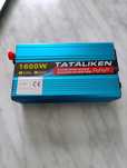 Інвертор TATALIKEN 12-220 1600 W чиста синусоїда