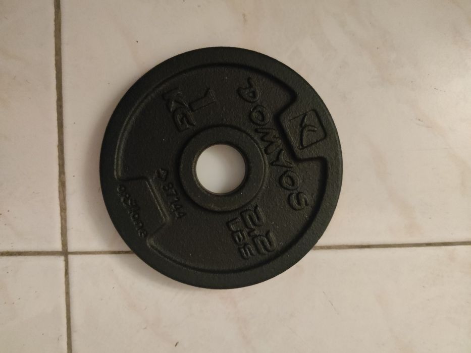 Disco musculação 1 kg
