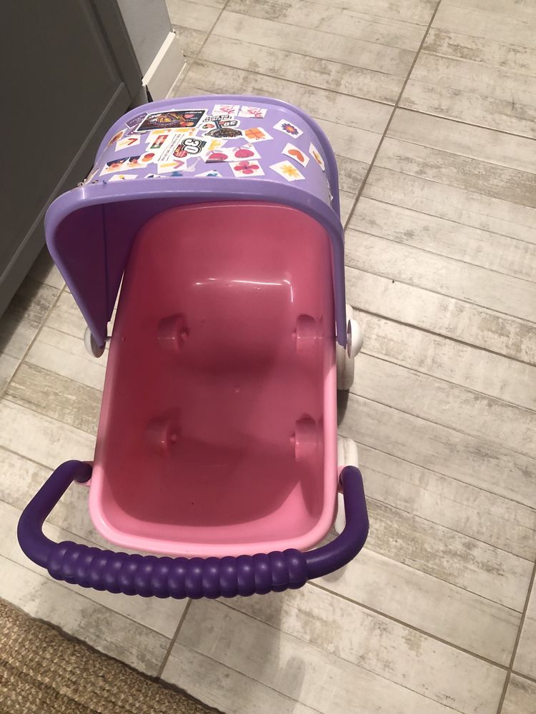 Wózek dla lalek WADER Baby Chic + gratis