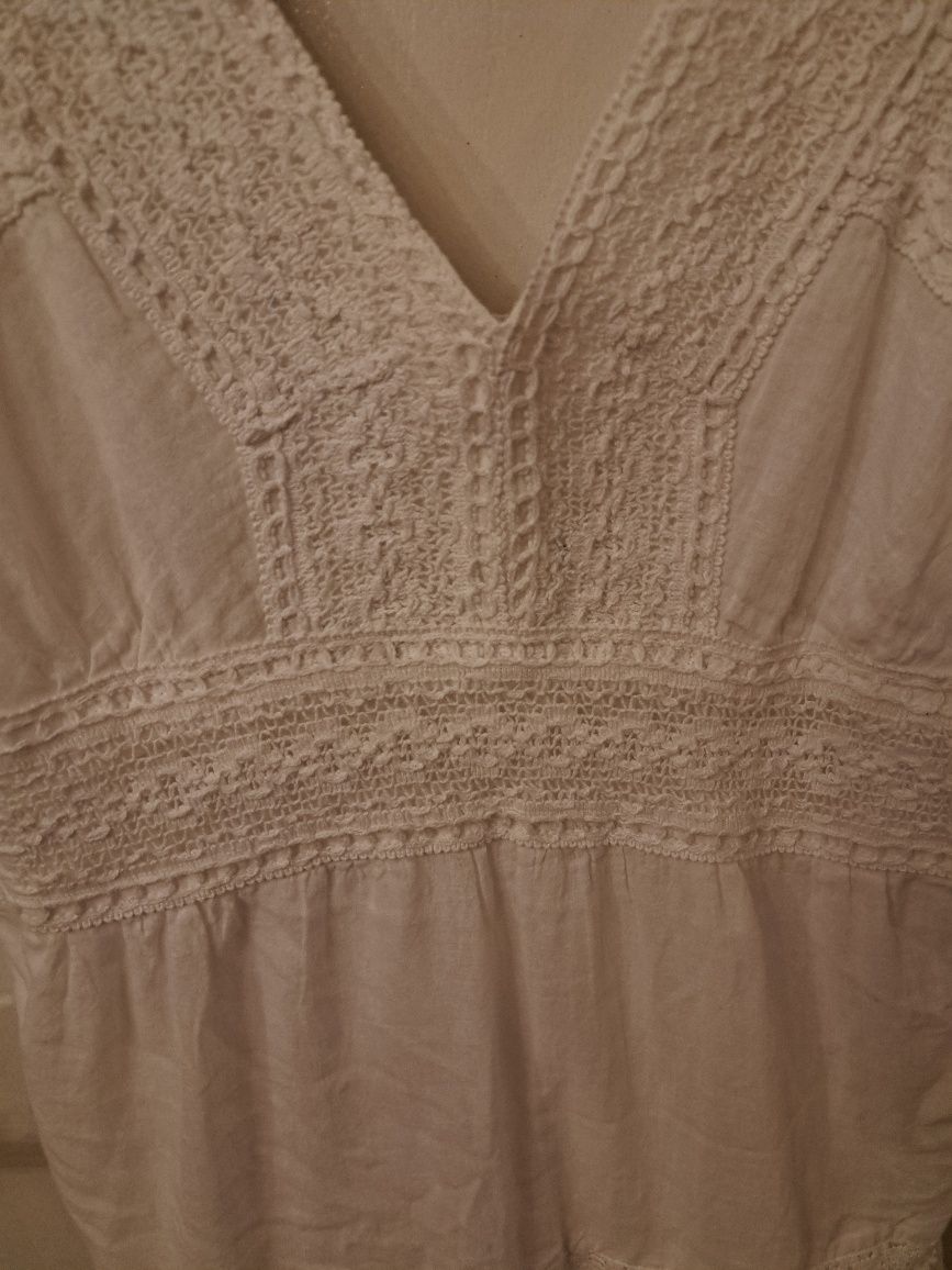 Biala sukienka Andzela butik rozm.M/L