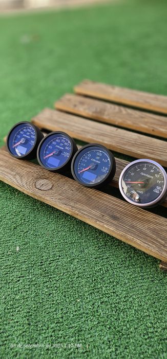 Manometros pressão turbo, etc