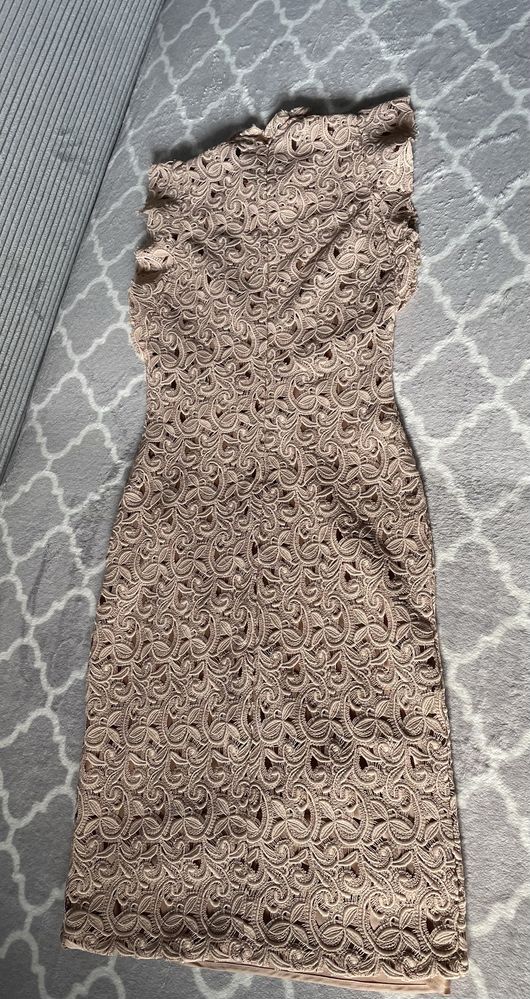 Zara - elegancka sukienka bankietowa, r. S